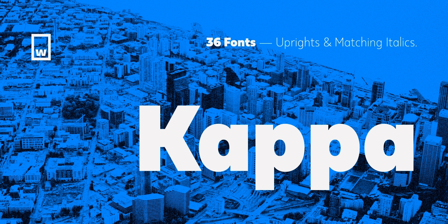 Kappa Text Regular Font preview